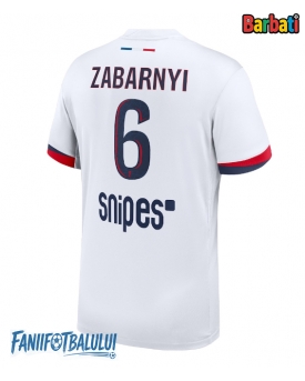 Paris Saint-Germain Illia Zabarnyi #6 Tricou Fotbal Replică 2025-26 Barbati Deplasare